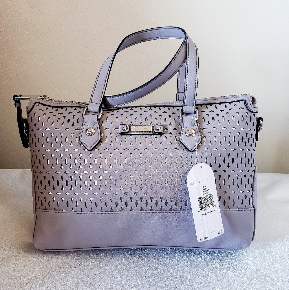 Jessica Simpson Grey Handbag